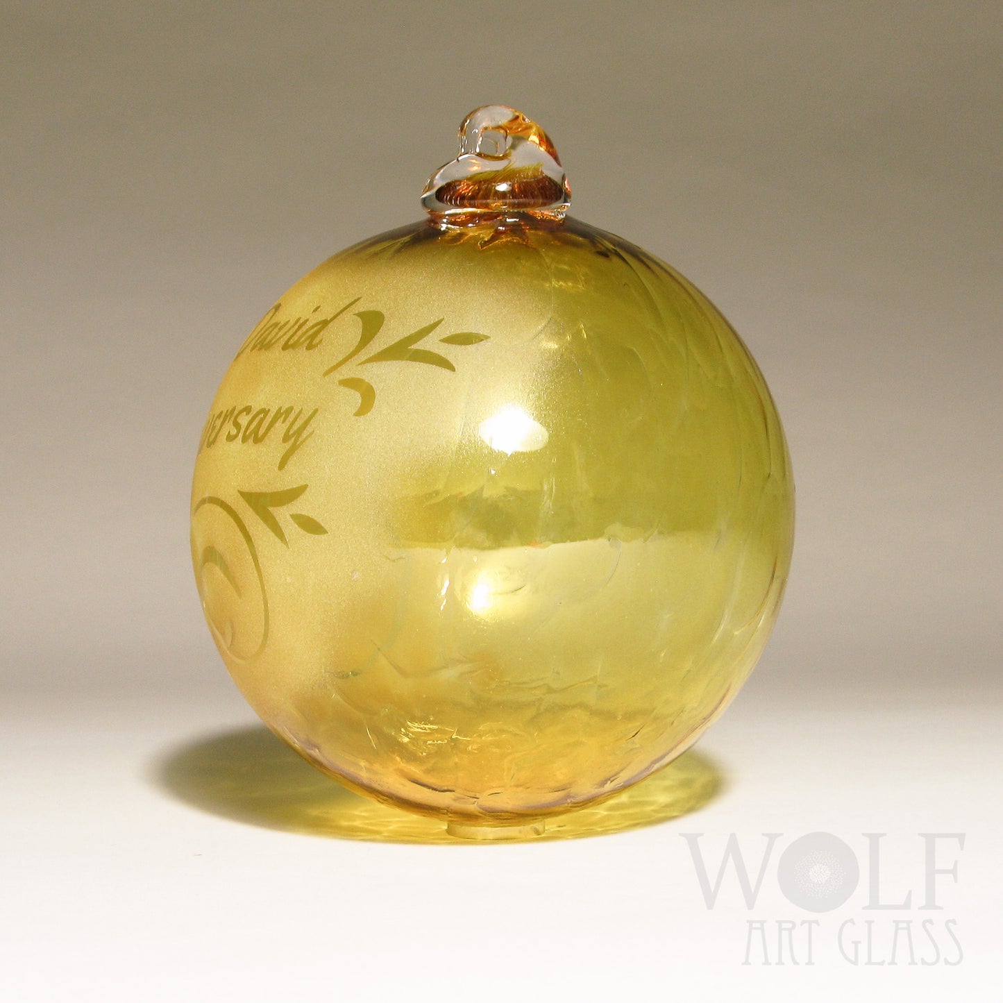50th Anniversary Personalized Ornament