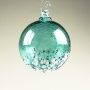 Deep Sea Blossom Blown Glass Ornament