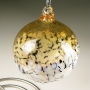 Tangerine Blossom Blown Glass Ornament