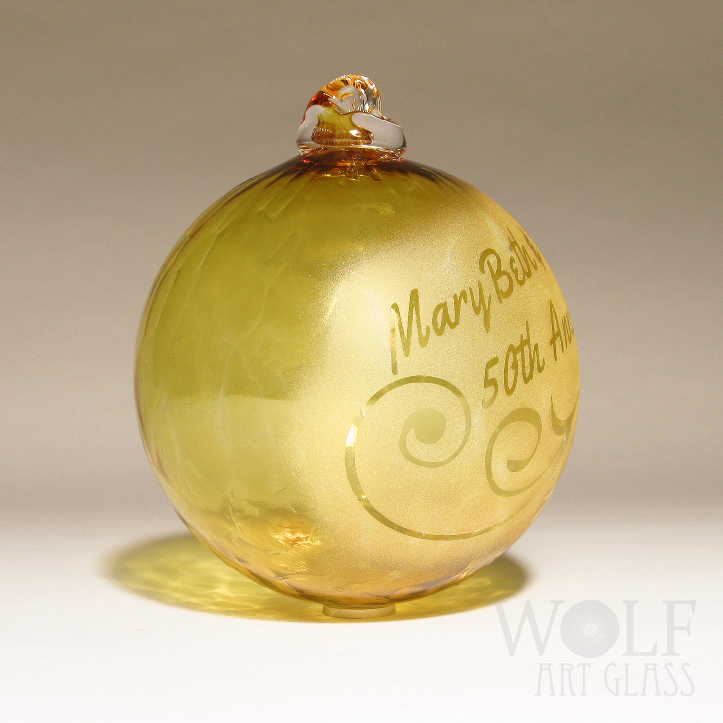 50th Anniversary Personalized Ornament