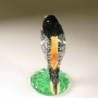 Baltimore Oriole Pottery Bird Sculpture by Carrie Wolf