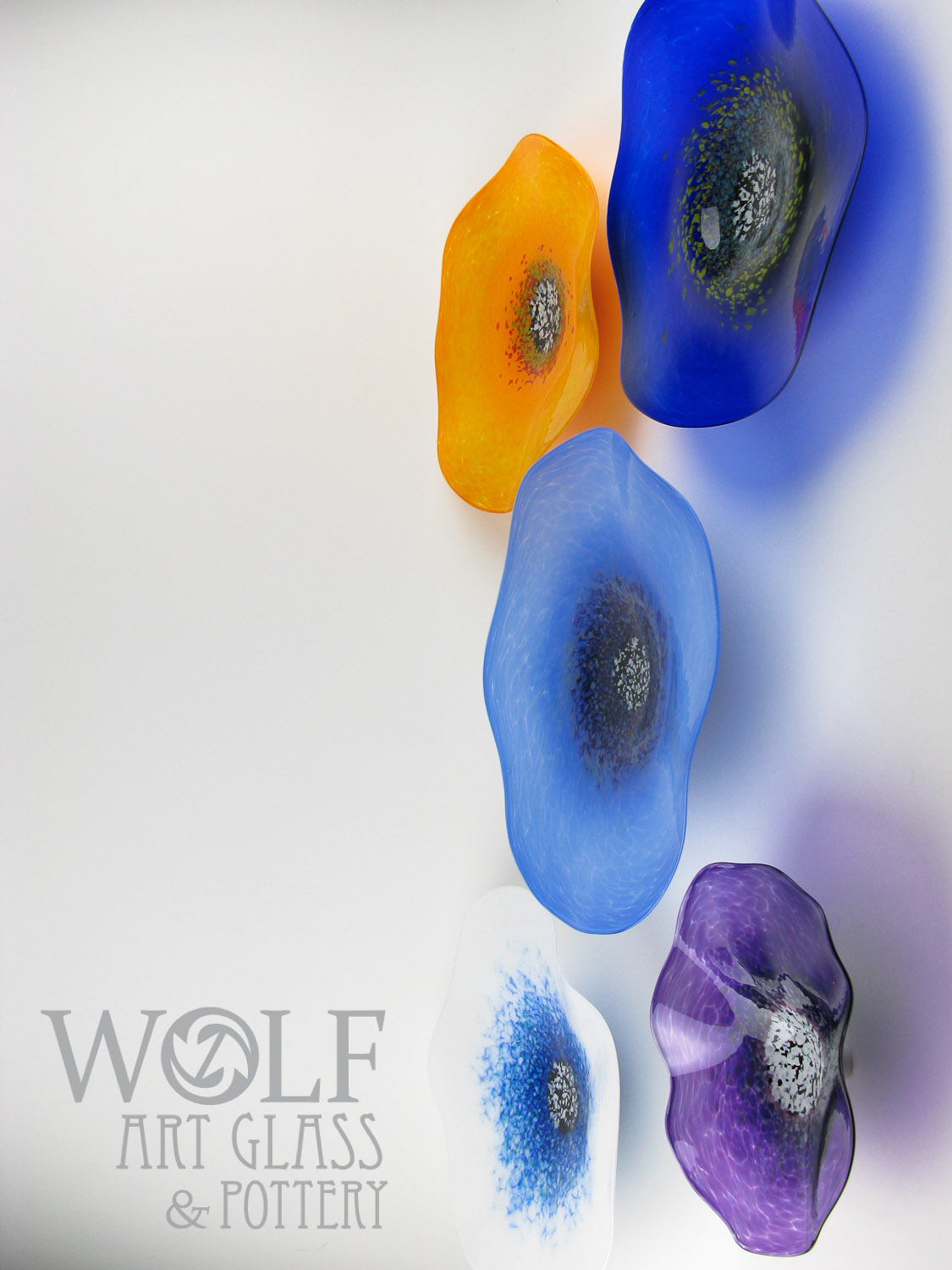 Wolfartglass Collection Ideas 3852 Blown Glass Wall Art And Decor